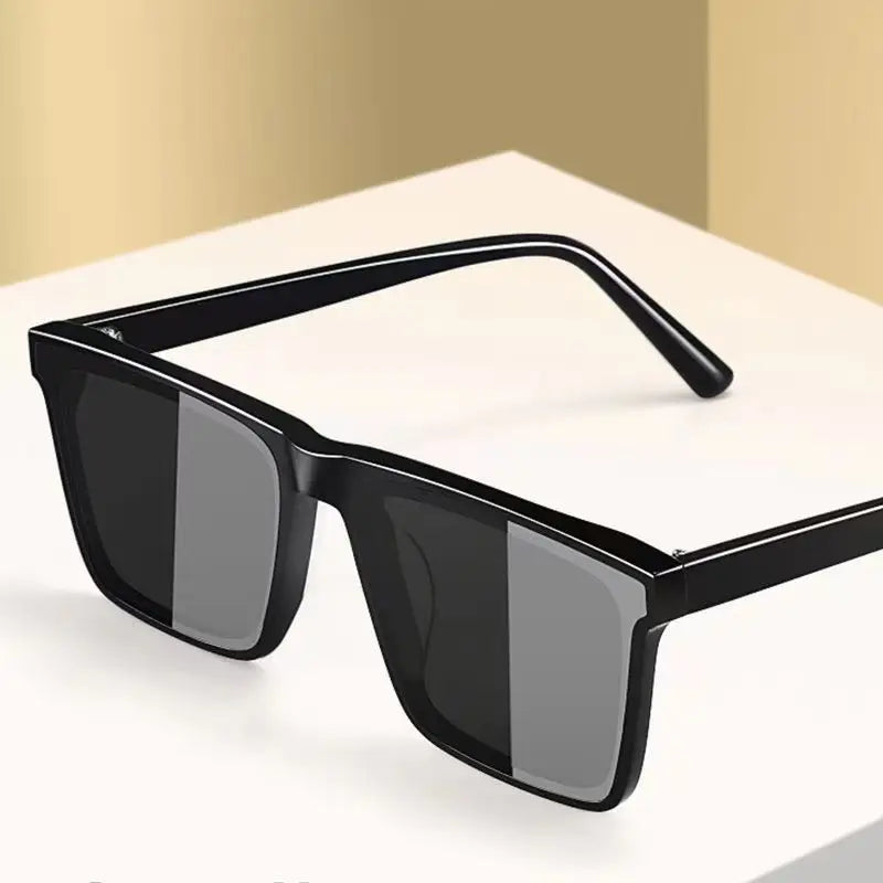 2025Sunglasses for men's drivers, stylish and versatile, Korean style trendy GM sunglasses, square sunshade sunglasses for women