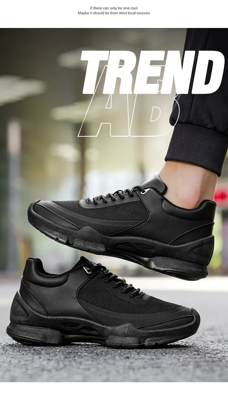 Men's Casual Sports Shoes Are Mainly Designed By The Brand, Featuring Original Anti-slip Flat Heels and Breathable Mesh Shoes