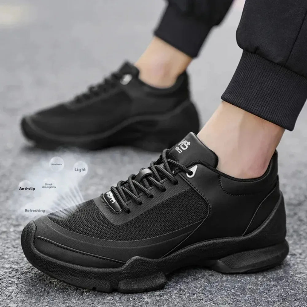 Men's Casual Sports Shoes Are Mainly Designed By The Brand, Featuring Original Anti-slip Flat Heels and Breathable Mesh Shoes
