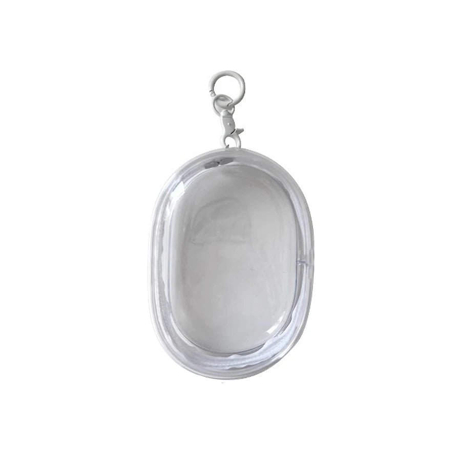 Compact Transparent Travel Cable Organizer Pouch - Storage Bag for Electronics Accessories Power Banks Chargers Headphones