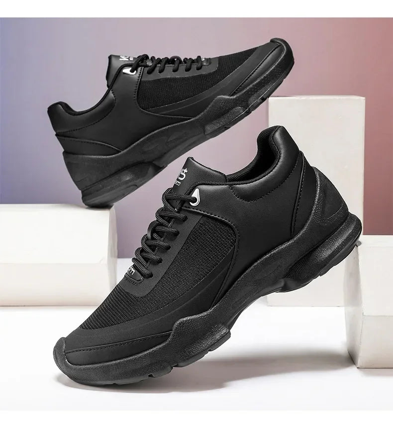 Men's Casual Sports Shoes Are Mainly Designed By The Brand, Featuring Original Anti-slip Flat Heels and Breathable Mesh Shoes