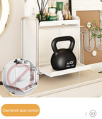 Desktop Makeup Organizers Light Luxury Cosmetics Storage Box Dustproof Sundries Storage Cabinet Bathroom Skincare Storage Rack