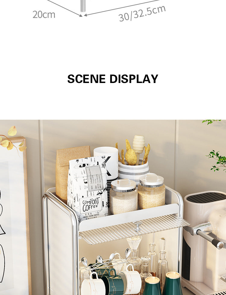 Desktop Makeup Organizers Light Luxury Cosmetics Storage Box Dustproof Sundries Storage Cabinet Bathroom Skincare Storage Rack