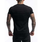 Men's T Shirt Men Summer Short Sleeve Cotton Tshirt Slim Fit Tops Tee Brand Male Clothing Casual Fashion T-shirts Men