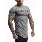 Men's T Shirt Men Summer Short Sleeve Cotton Tshirt Slim Fit Tops Tee Brand Male Clothing Casual Fashion T-shirts Men