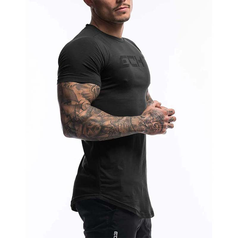 Men's T Shirt Men Summer Short Sleeve Cotton Tshirt Slim Fit Tops Tee Brand Male Clothing Casual Fashion T-shirts Men