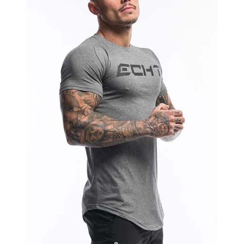 Men's T Shirt Men Summer Short Sleeve Cotton Tshirt Slim Fit Tops Tee Brand Male Clothing Casual Fashion T-shirts Men