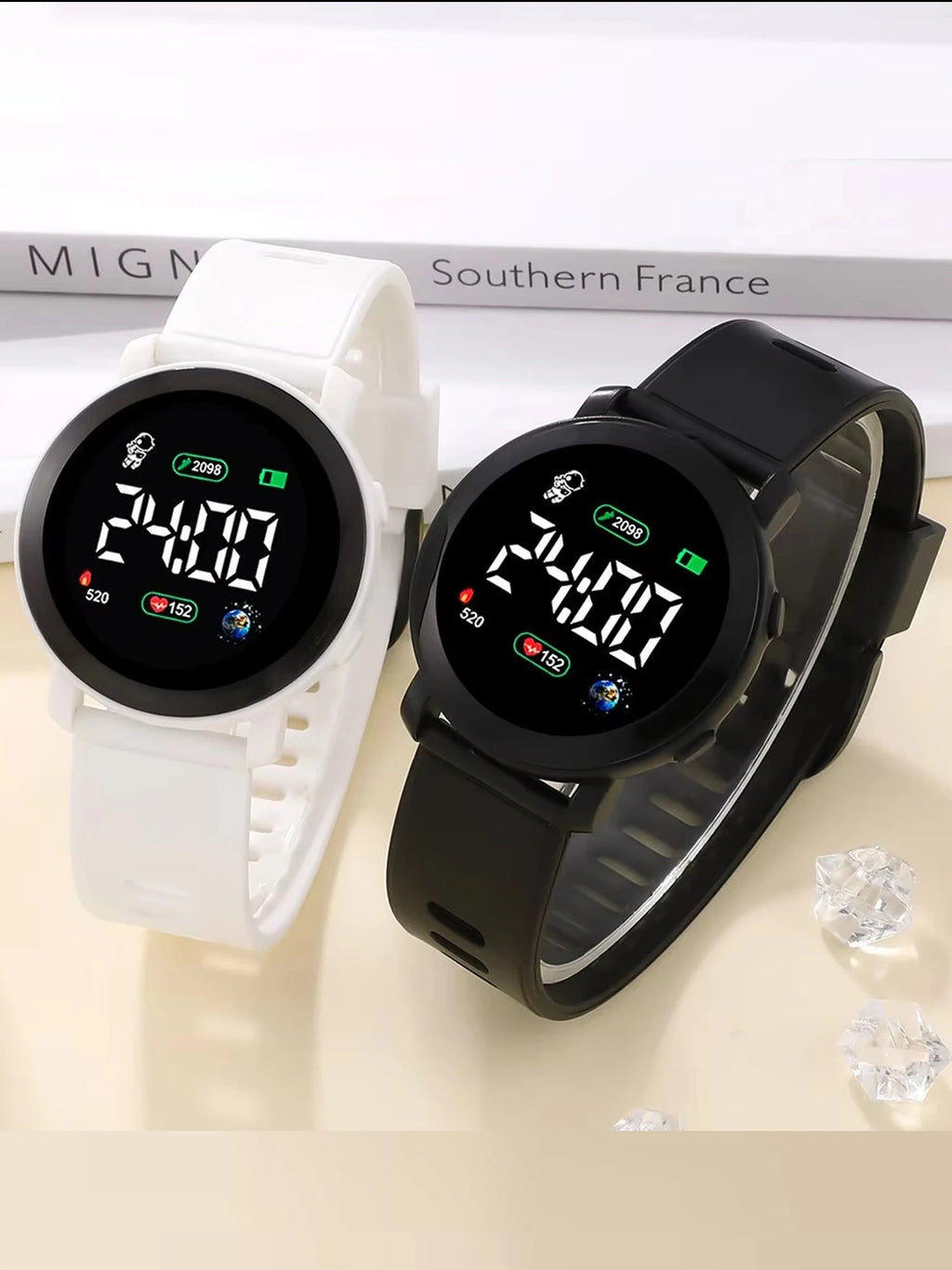 Couple Watches LED Digital Watch for Men Women Sports Army Military Silicone Watch Electronic Clock Hodinky Reloj Hombre