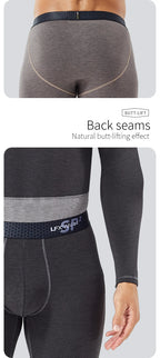 52025 Warm & Thick Thermal Underwear for Men – Premium Wool, Silk, and Graphene Blend. Optimal Base Layer for Cold Weather