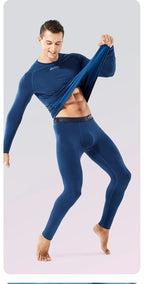 52025 Warm & Thick Thermal Underwear for Men – Premium Wool, Silk, and Graphene Blend. Optimal Base Layer for Cold Weather