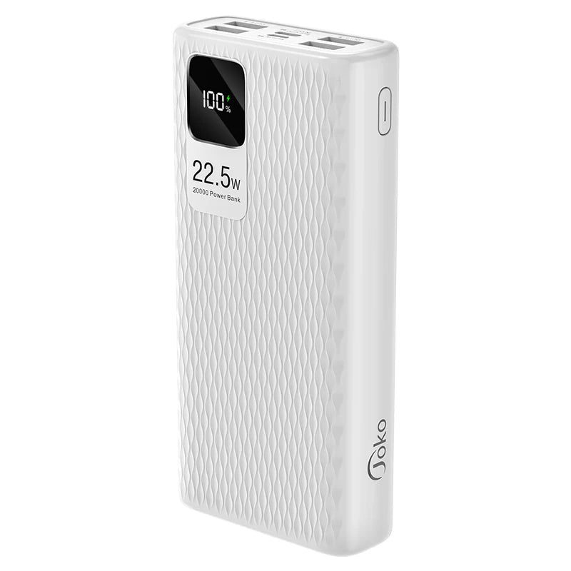 Power Bank 30000mAh With 20W PD 22.5W QC Quick Charging Powerbank Support FCP AFC  VOOC 22.5 Portable PoverBank 20000mAh