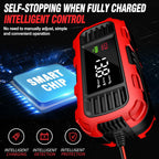 Digital For Lead-Acid Battery Charger Smart Battery Charger For Car Motorcycle Scooter Battery Charging Battery Maintenance