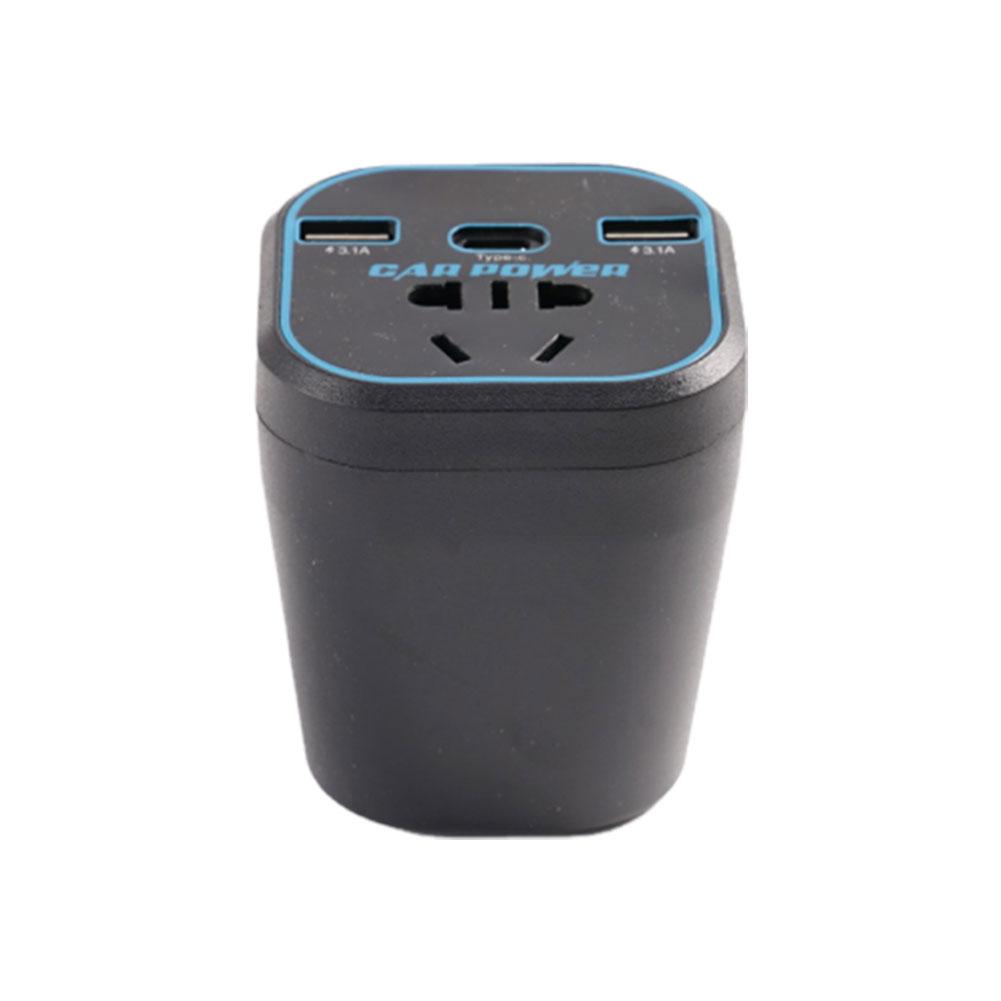 Car Power Inverter 12V/24V TO 110V 220V Converter Type-C Multi-function Charger Socket 3.1A Fast Charger Car Power Converter