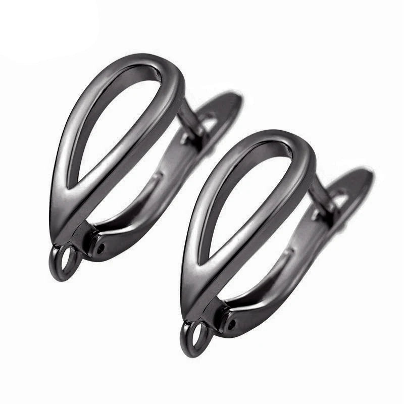 JUYA New Creative Earrings Hook Clasps Gold color High Quality Copper Metal Earring Findings For DIY Women Jewelry Making