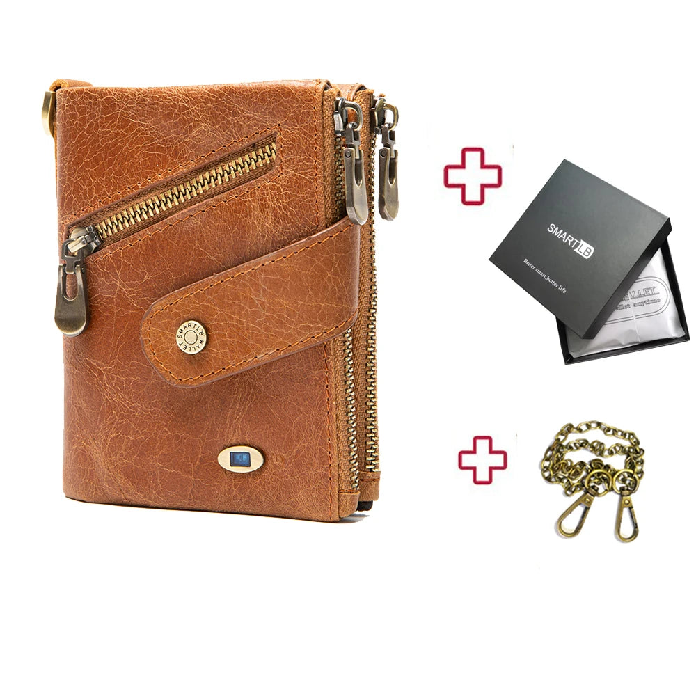 Smart Wallets GPS Tracker Card For Android And IOS Men Wallet  Card Holder For Air tags Magsafe Men Gift Fathers Day Gift