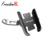 Motorcycle Phone Holder Accessories FIT For XMAX300 XMAX400  X-MAX 125/250/300/400 High Quality  Aluminum Mobile Stand Holder