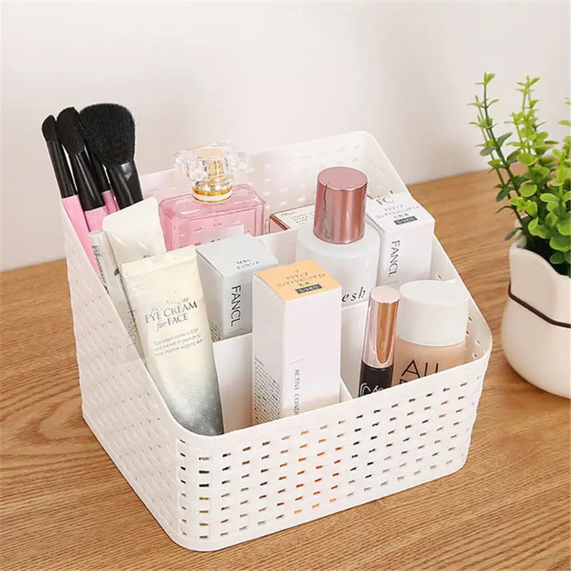 Makeup Organizer Box For Cosmetics Desk Office Storage Skincare Case Lipstick Case Sundries Jewelry Organizer Box