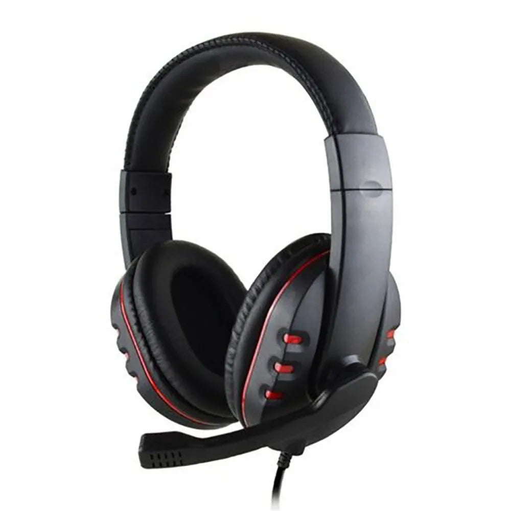 3.5mm Wired Gaming Headphones Game Headset Noise Cancelling Earphone with Microphone Volume Control for PS4 Play Station 4 PC