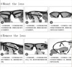 Cycling Sunglasses Sports Men Glasses Road Bicycle Glasses Mountain Bike Riding Protection Goggles Eyewear Women Sun Glasses