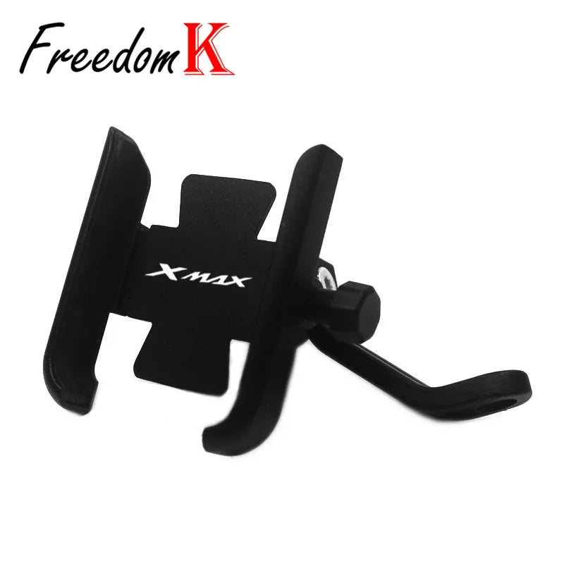 Motorcycle Phone Holder Accessories FIT For XMAX300 XMAX400  X-MAX 125/250/300/400 High Quality  Aluminum Mobile Stand Holder