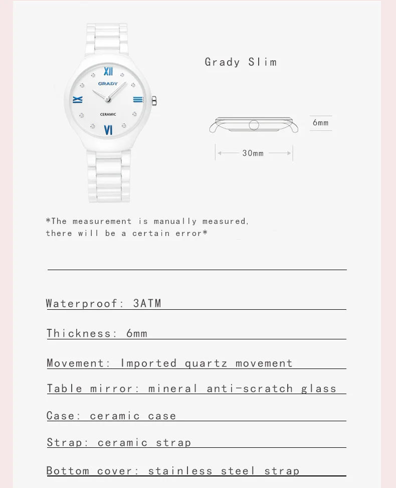 ceramic watches for women fashion ladies watches  Gifts for women quartz Watch  clock luxury hot sale luxury Women's wristwatch