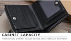 2024 New Men Wallets Free Name Customized Short Male Purse Zipper High Quality Card Holder PU Leather Wallet For Men