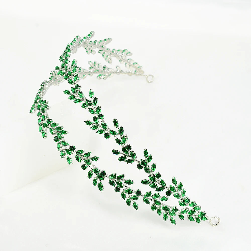 Crystal Headbands Luxury Bridal Crowns Elegant Headwear Prom Hair Wear Wedding Jewelry Cz Tiaras