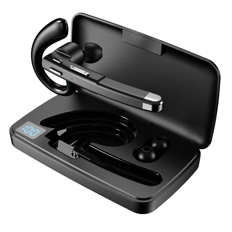 Bluetooth Earphones 5.3 Headphones Stereo Handsfree Noise Canceling Wireless Business Headset With HD Mic For All Smart Phones