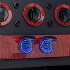 Quick Charge 3.0 Dual USB Fast Car Charger Socket Accessories Waterproof 12V/24V QC3.0 Power Outlet with Touch Switch&Led Light