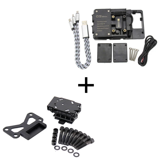 For 990 Adventure 2006-2011 2010 2009 2008 Motorcycle Accessories Front Phone Stand Holder Phone GPS Navigaton Plate Bracket