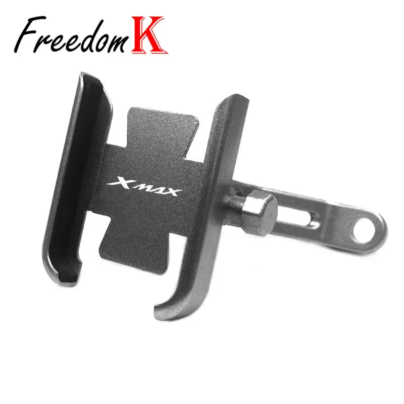 Motorcycle Phone Holder Accessories FIT For XMAX300 XMAX400  X-MAX 125/250/300/400 High Quality  Aluminum Mobile Stand Holder