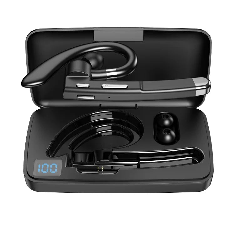 Bluetooth Earphones 5.3 Headphones Stereo Handsfree Noise Canceling Wireless Business Headset With HD Mic For All Smart Phones