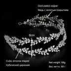 Crystal Headbands Luxury Bridal Crowns Elegant Headwear Prom Hair Wear Wedding Jewelry Cz Tiaras