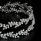 Crystal Headbands Luxury Bridal Crowns Elegant Headwear Prom Hair Wear Wedding Jewelry Cz Tiaras
