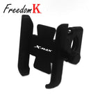 Motorcycle Phone Holder Accessories FIT For XMAX300 XMAX400  X-MAX 125/250/300/400 High Quality  Aluminum Mobile Stand Holder