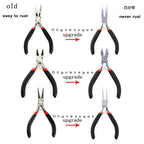 Alloy Accessories Jewelry Findings Set Copper Wire Open Jump Rings Jewelry Making ToolsEarring Hook Jewelry Making Supplies Kit