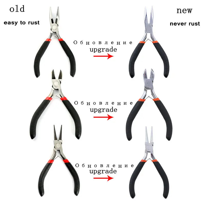 Alloy Accessories Jewelry Findings Set Copper Wire Open Jump Rings Jewelry Making ToolsEarring Hook Jewelry Making Supplies Kit