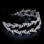 Crystal Headbands Luxury Bridal Crowns Elegant Headwear Prom Hair Wear Wedding Jewelry Cz Tiaras