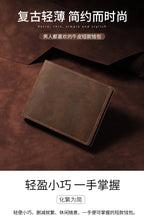 Custom Mens Wallets with Names Leather Wallet for Men Genuine Leather Men Wallets Personalised Gifts for Men Drop Shipping