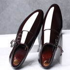 Men Shoes 2021 New Arrival Dress Shoes High Quality Business Leather Lace-up Footwear Formal Shoes for Wedding Party erf4