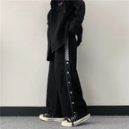 Pants Women Student Trend Ins Japanese Retro-breasted Casual Pants Sports Trousers Female Joggers Sweatpants Dropshipping