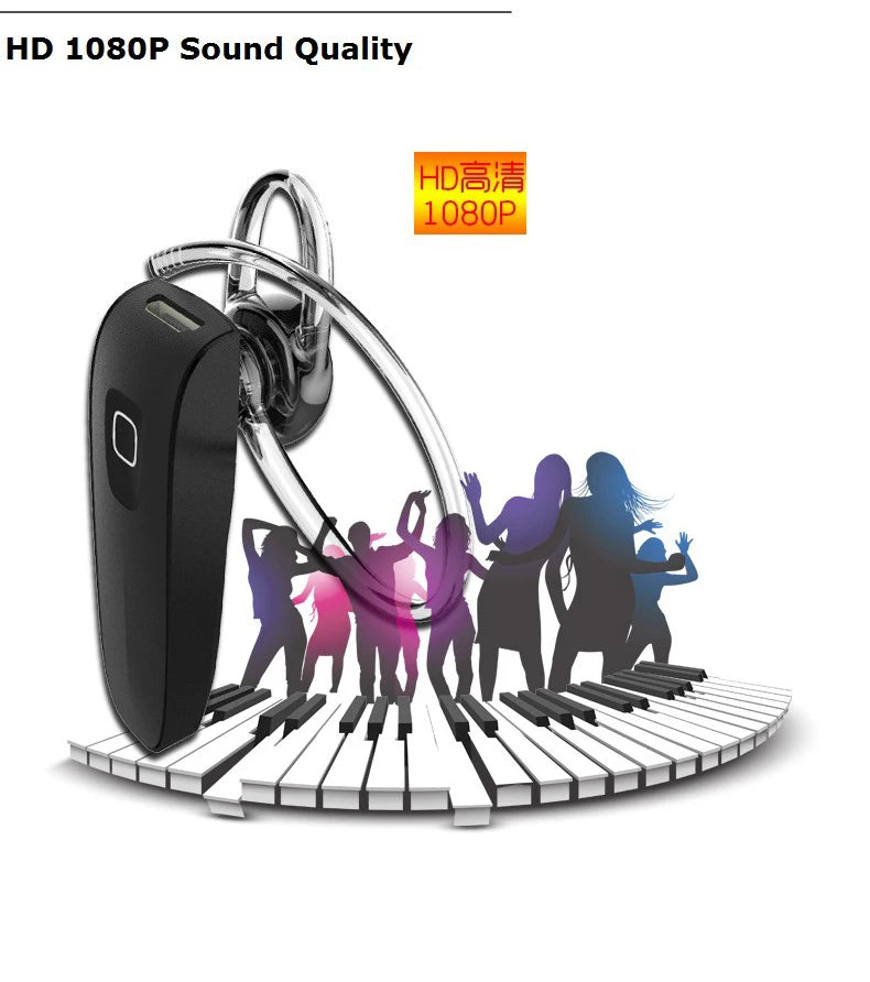 GENAI Hands Free Handsfree Auriculares Mini Bluetooth Headset Earphone For Phone Cordless Blutooth Wireless Headphone Earpiece