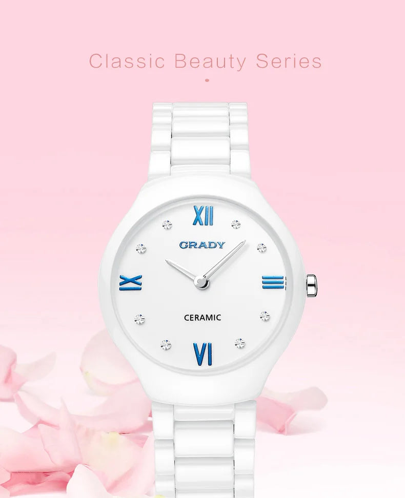 ceramic watches for women fashion ladies watches  Gifts for women quartz Watch  clock luxury hot sale luxury Women's wristwatch