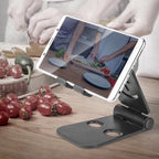 Mobile Phone Holder Seat Desktop IPAD Tablet Charging Base Double Adjustable Shelf Home Storage Holders Mobile Phone Accessories