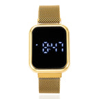 New Digital Lover Watches Luxury Couple Watch Ladies Wristwatches Digital Watches for Men Women LED Electronic Clock Parejas