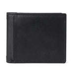 GENODERN Cow Leather Men Wallets with Coin Pocket Vintage Male Purse RFID Blocking Genuine Leather Men Wallet with Card Holders