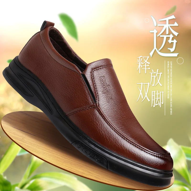 Men Shoes 2021 New Arrival Dress Shoes High Quality Business Leather Lace-up Footwear Formal Shoes for Wedding Party erf4
