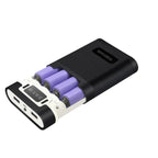 18650 Battery Power Bank 5V Flashlight 4 Slots USB Charger Box Shell Portable Power Banks for Travel