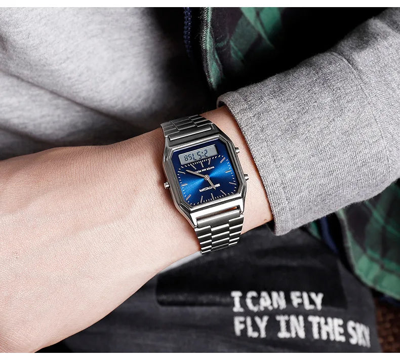 Luxury Sports Watches For Women White Ladies Quartz Digital Waterproof Wristwatches Female Clocks Electronic Relogio Feminino