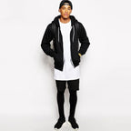 2025 Brand New Clothing Mens Black Mens Long T shirt Tops Hip Hop Man T-shirt Short Sleeve Casual Men Tee shirts For Male